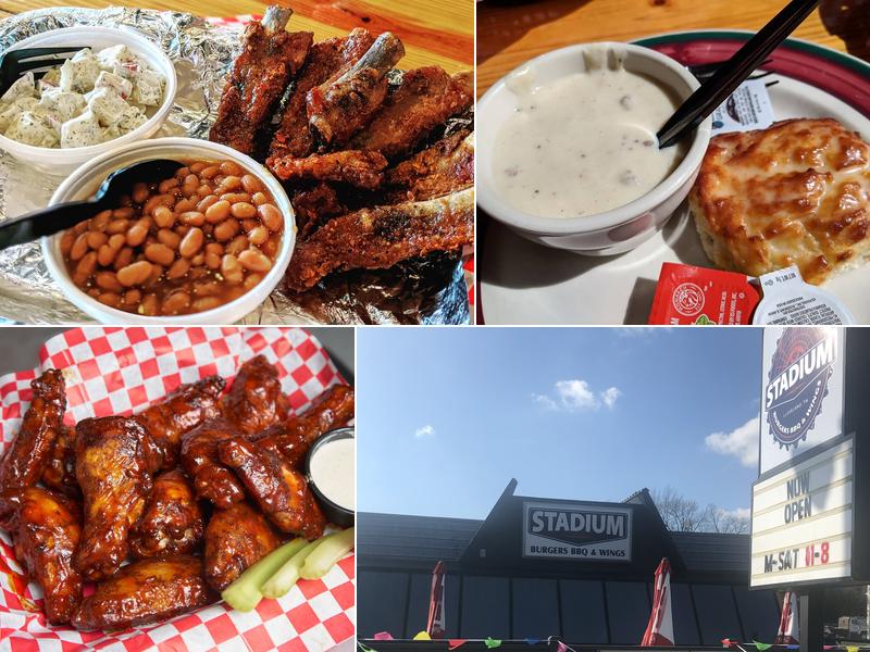 Stadium-Burgers, BBQ and Wings