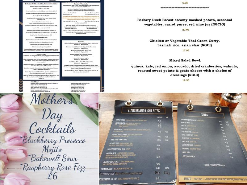 The Rustic Grill Menu