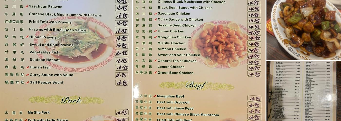 Iron Wok Menu