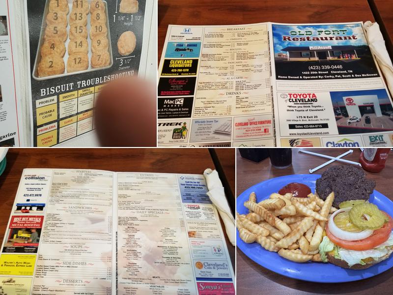 Old Fort Menu