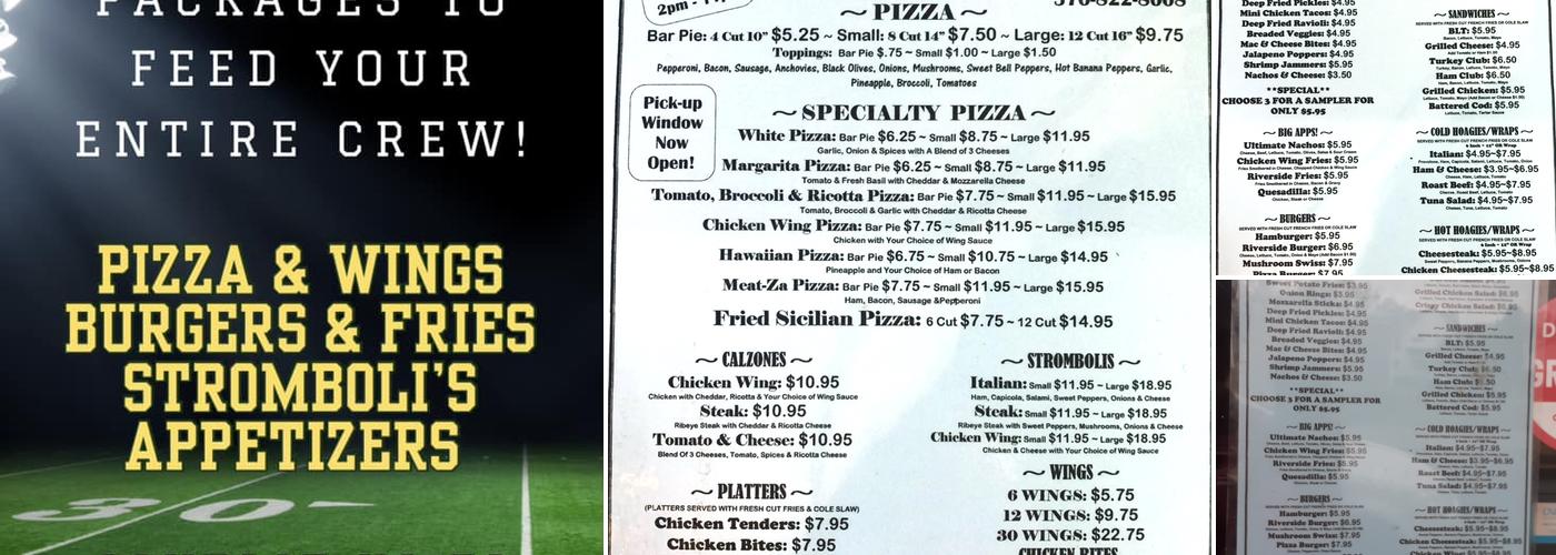 Riverside Cafe Menu