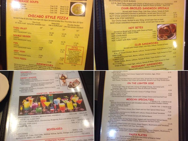 Corner Kitchen Family Restaurant Menu