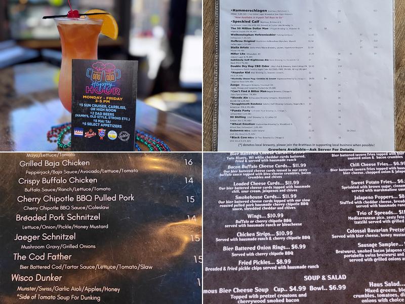 Richmond BratHaus Menu