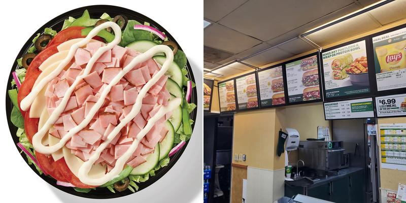 Subway Menu
