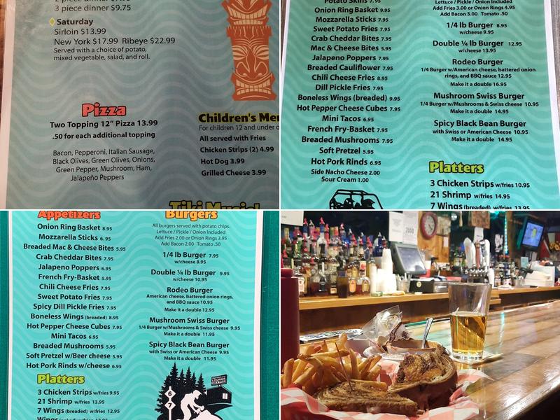 Northshore Lounge LLC Menu