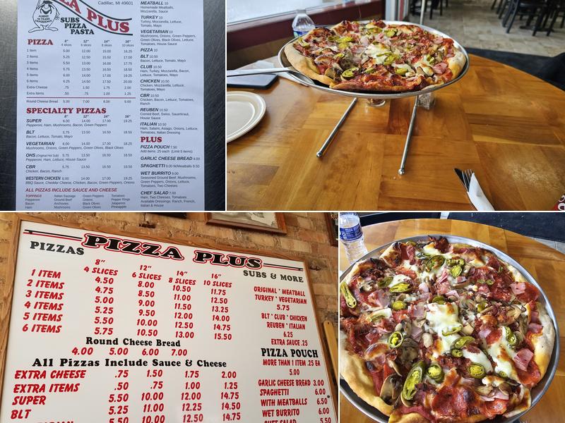 Pizza Plus Menu