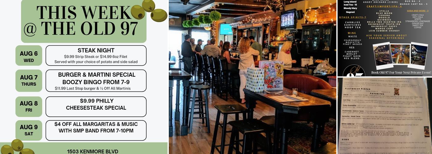 Old 97 Menu
