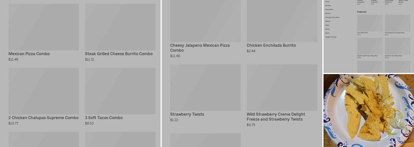 Taco Bell Menu