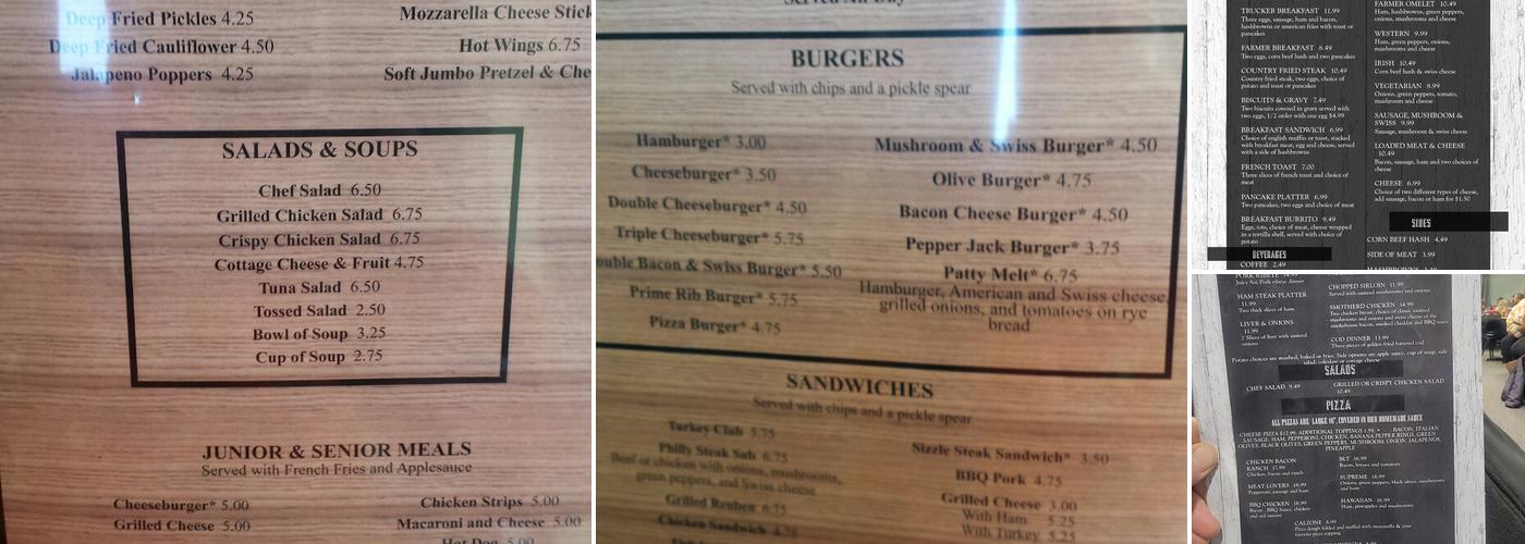 Northside Restaurant Menu