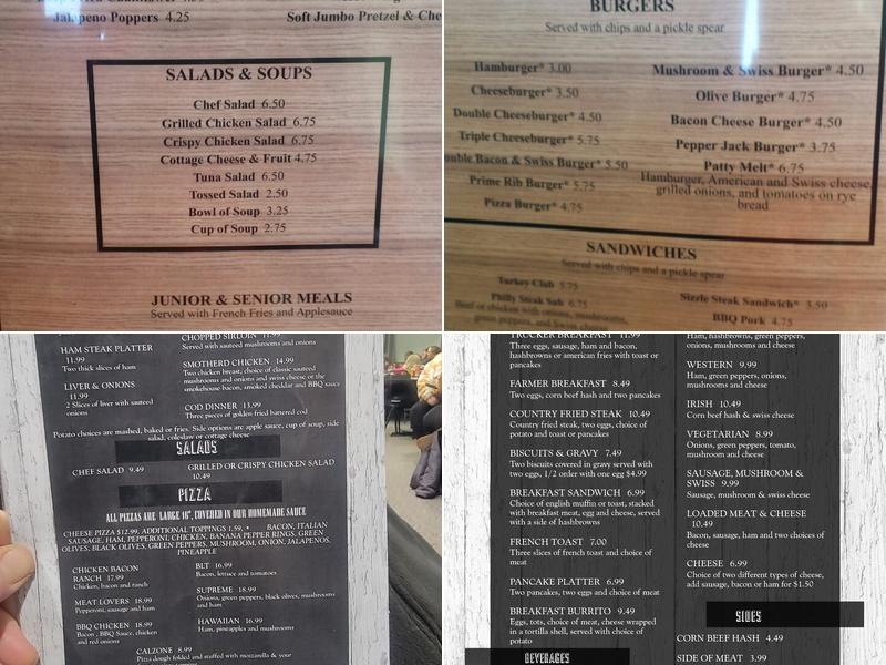 Northside Restaurant Menu