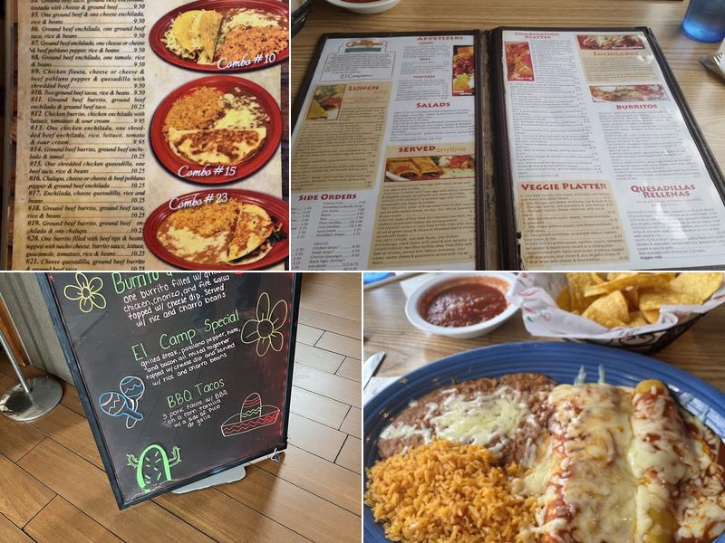 El Campesino Menu