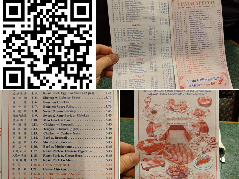 Dragon Buffet Menu