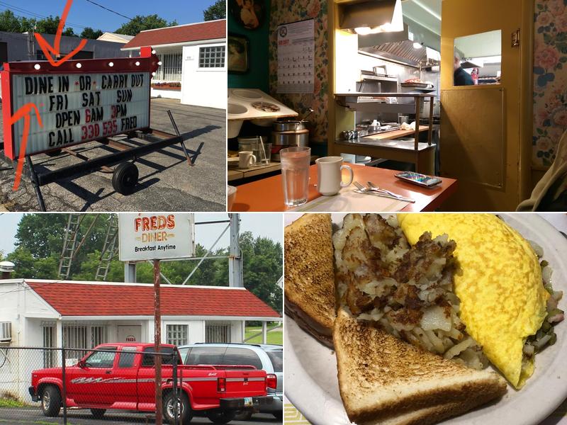 Fred's Diner 930 Home Ave, Akron