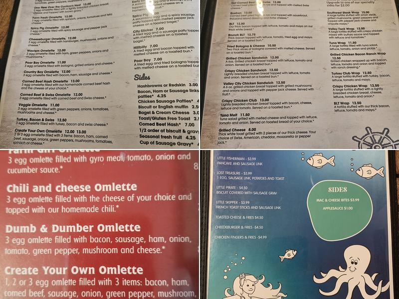 Knott's Family Diner Menu