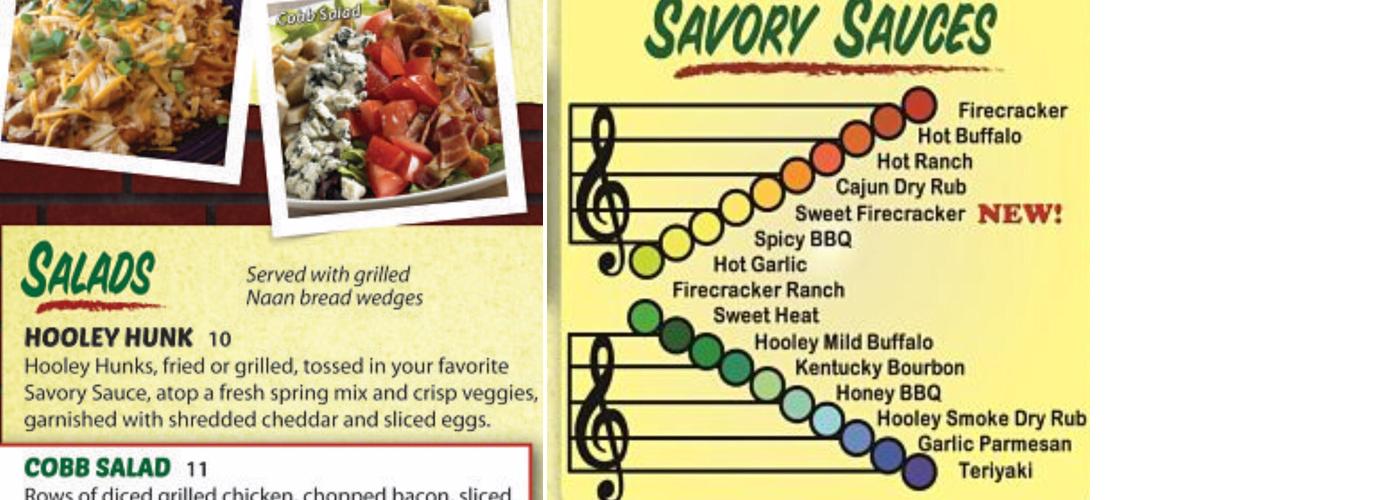 Adele's Bar & Grille Menu