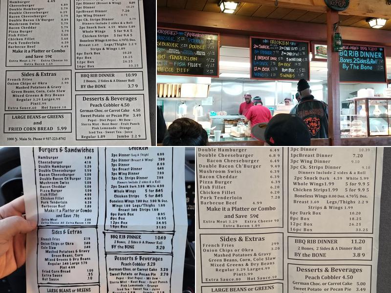 Benjamin's the Burger Master Menu