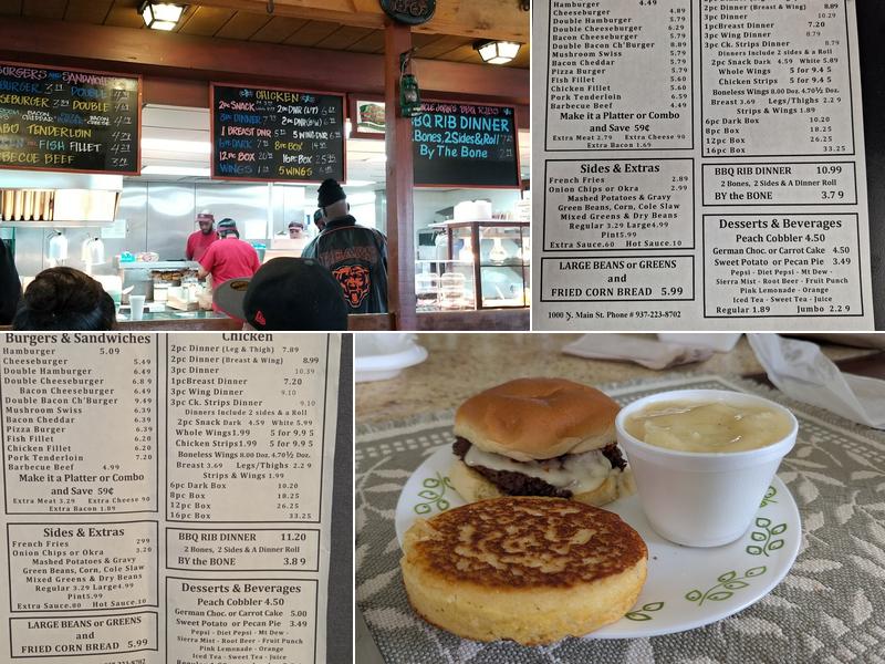 Benjamin's the Burger Master Menu