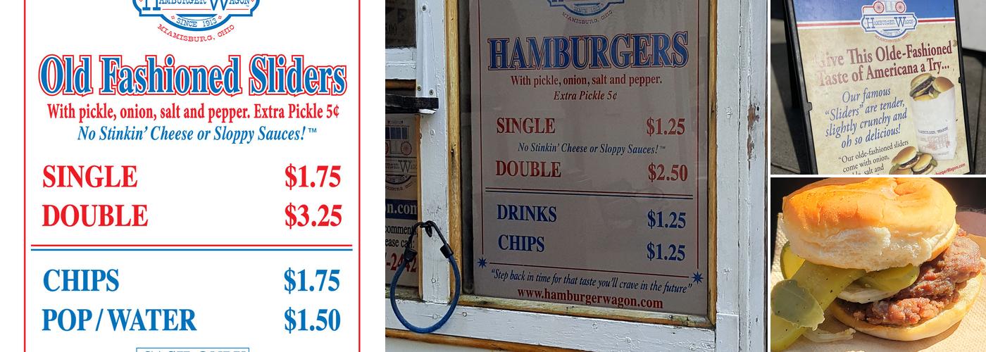 Hamburger Wagon Menu