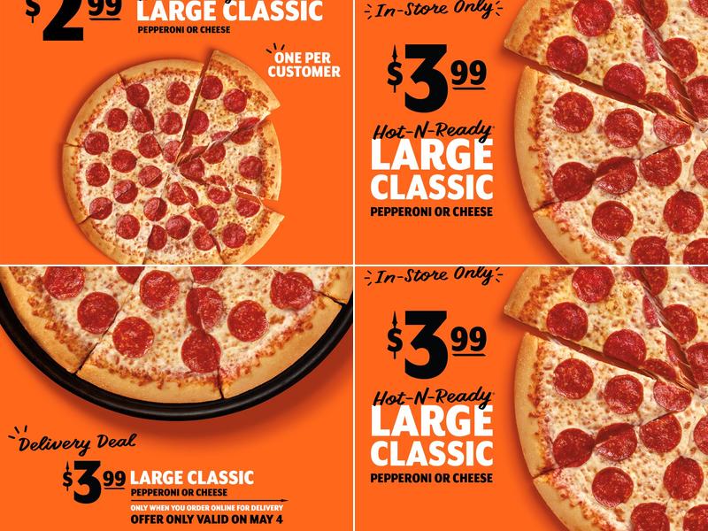 Little Caesars Pizza Menu