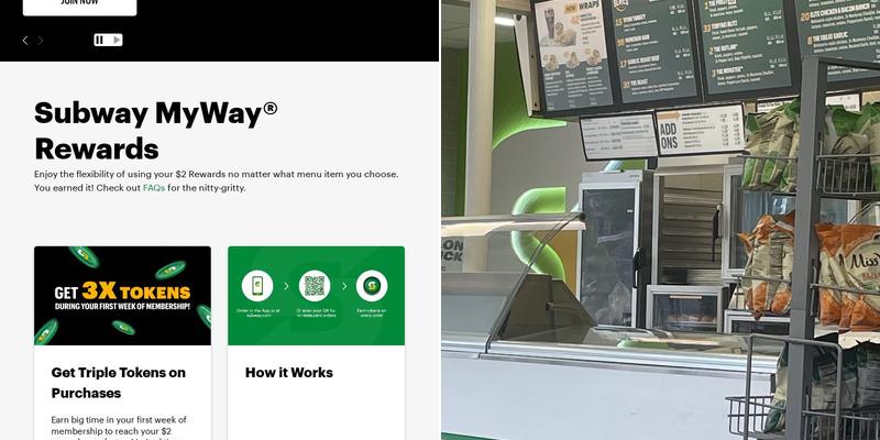 Subway Menu