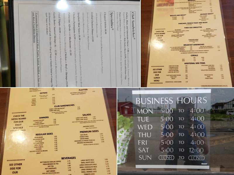 5 Points Cafe Menu
