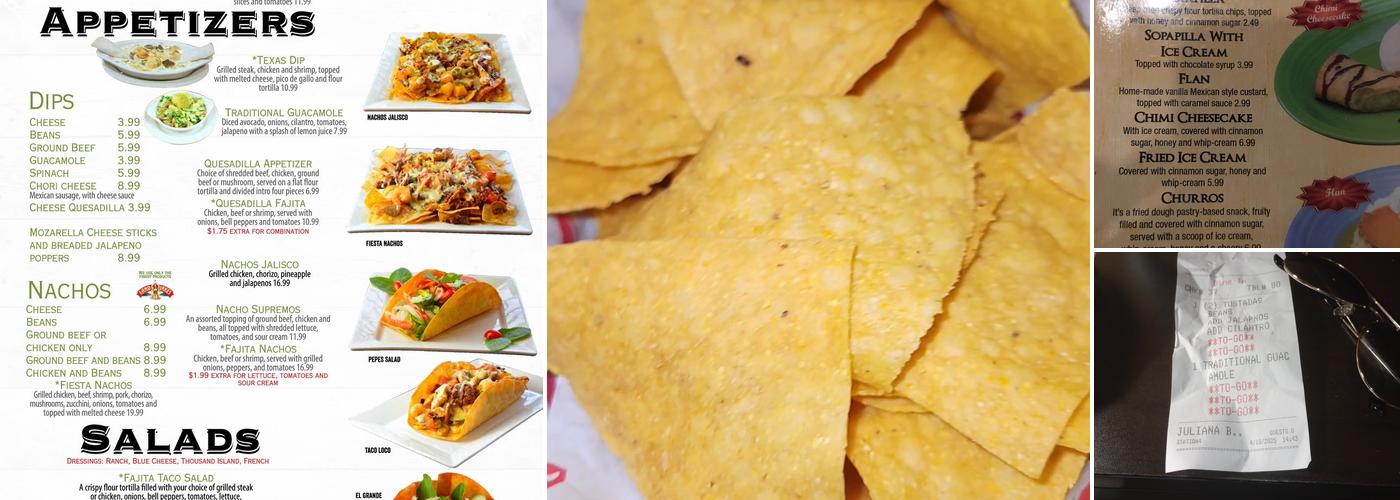 El Rancho Grande - Kettering Menu