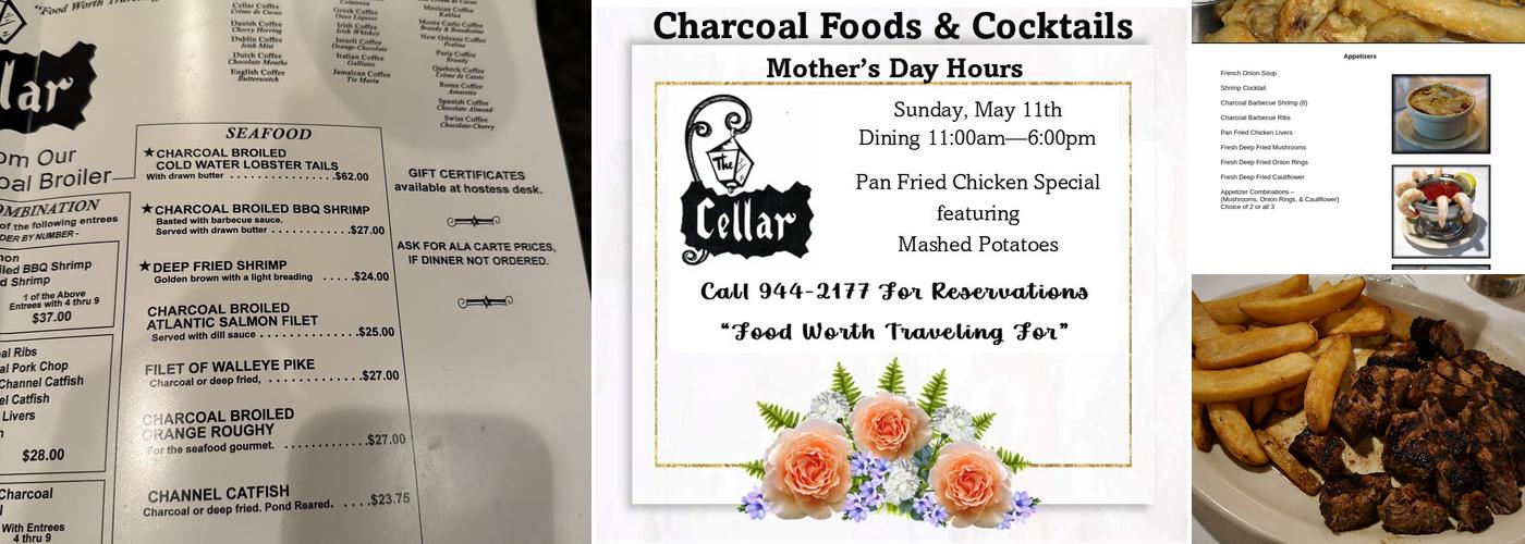 The Cellar Menu