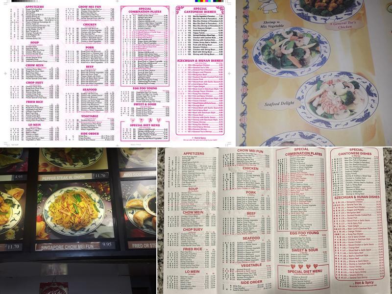 Hunan Wok Menu