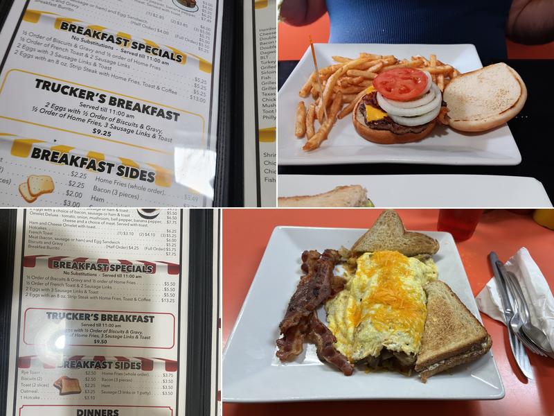 Dixie Diner Menu