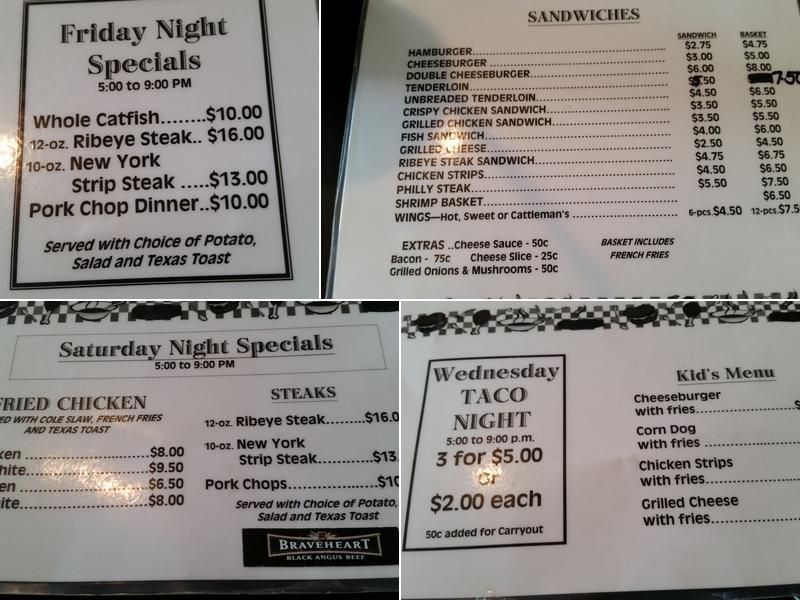 Genisio's Menu