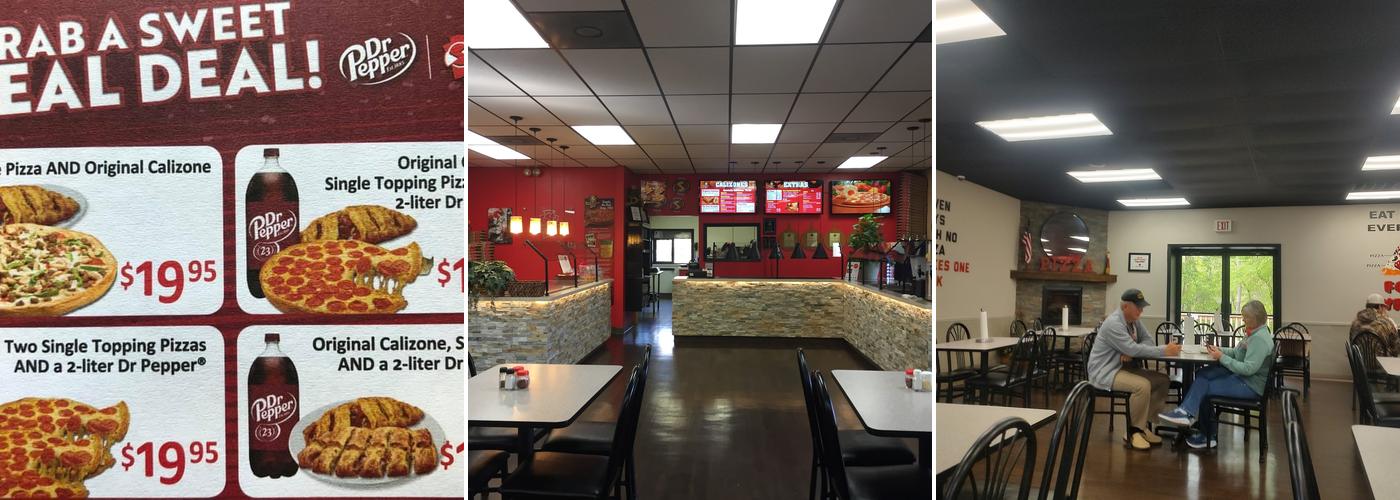 Simple Simon's Pizza Menu
