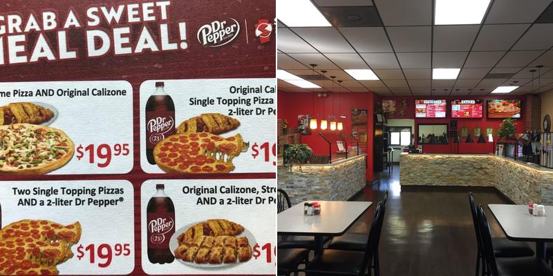 Simple Simon's Pizza Menu