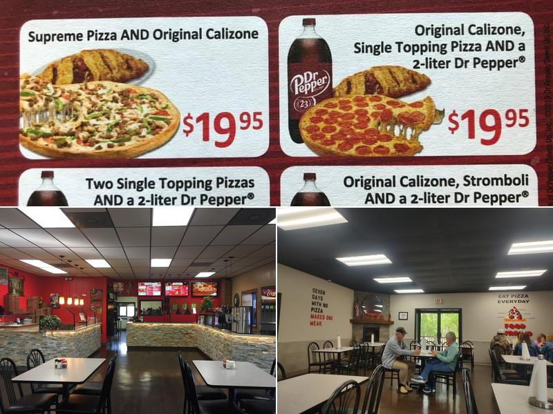 Simple Simon's Pizza Menu