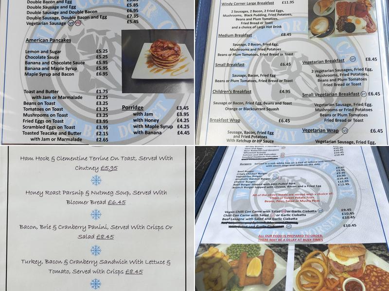 Windy Corner Cafe Menu