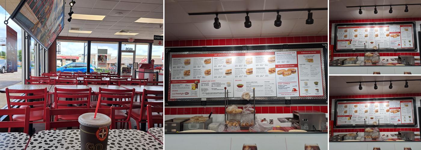 Firehouse Subs Menu