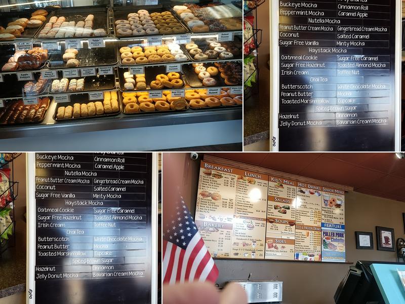 Aunt Mary Ann Donuts Cafe Menu