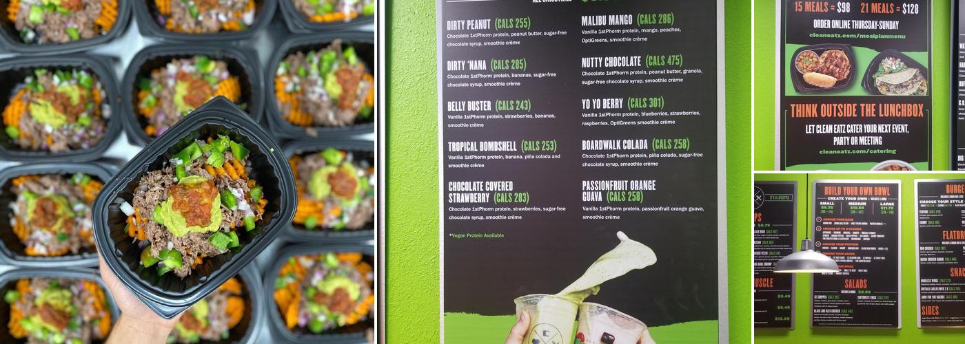 Clean Eatz Menu