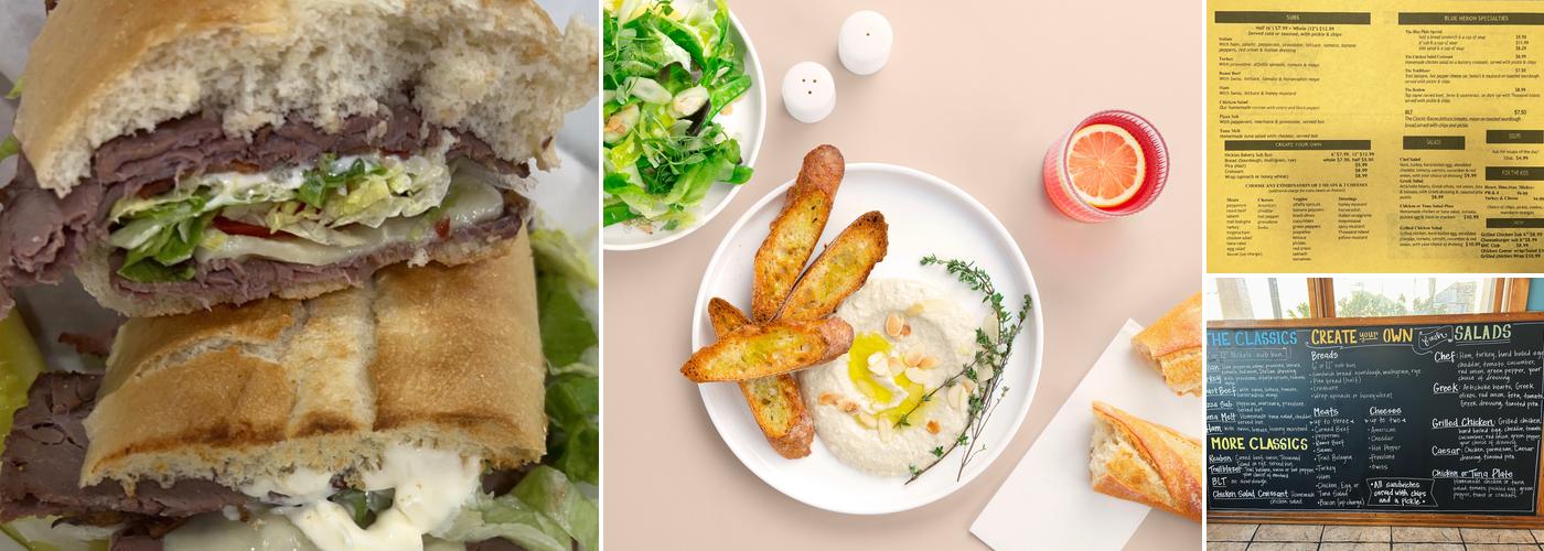 Blue Heron Cafe Menu