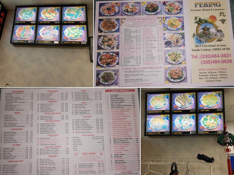 Peking Menu