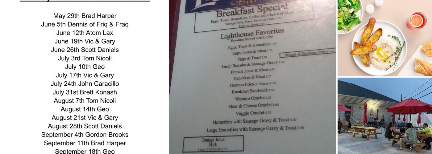 Lighthouse Grill Menu