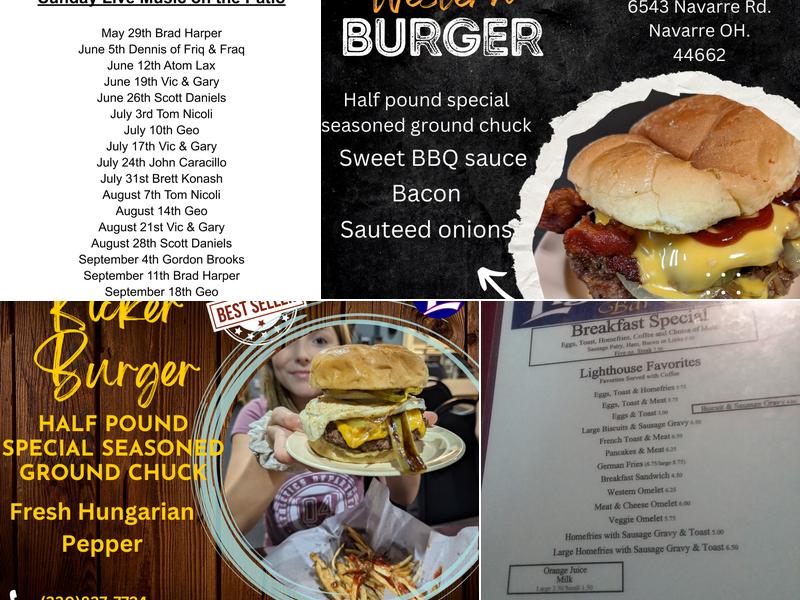 Lighthouse Grill Menu