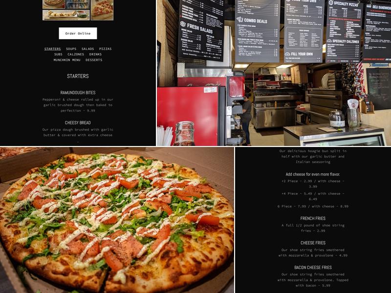 Ramundo's Pizzeria Menu