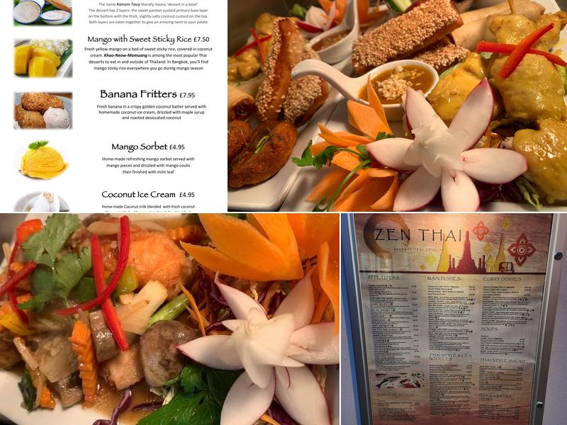 ZenThai Restaurant Menu