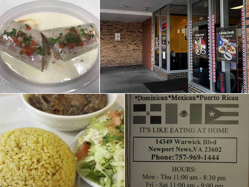 La Peña Horeb Spanish Restaurant 14349 Warwick Blvd, Newport News
