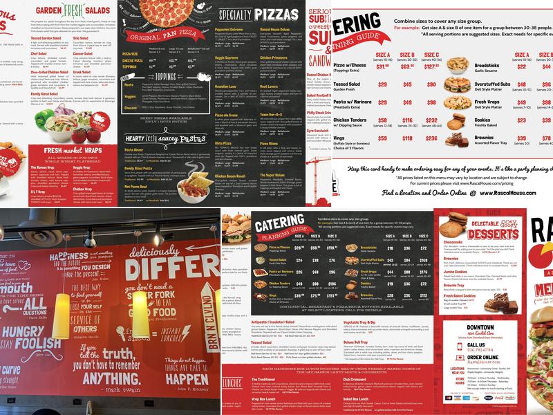 Rascal House Menu