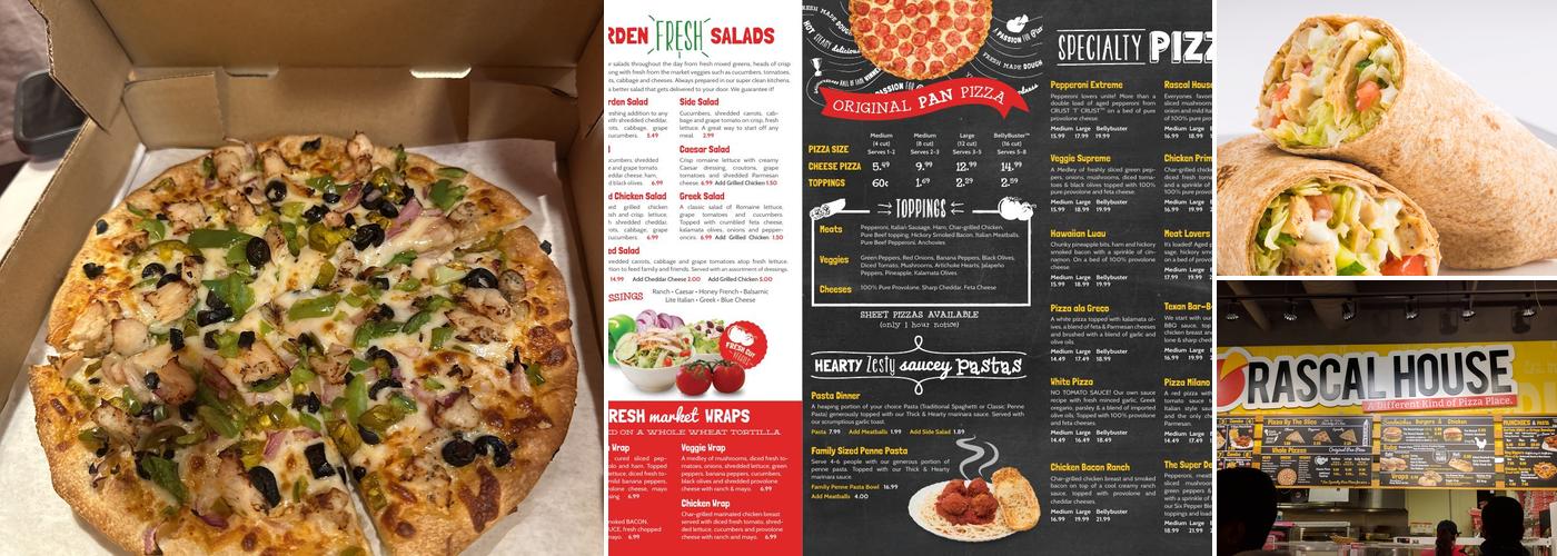 Rascal House Menu