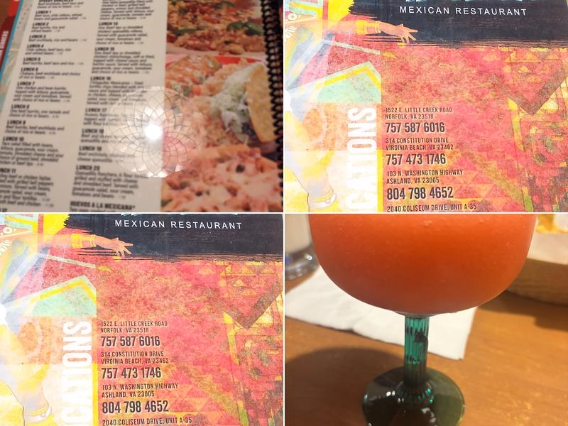 El Azteca - Norfolk Menu