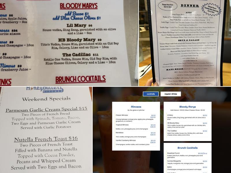Honey Butter's Kitchen - Monticello Ave Menu