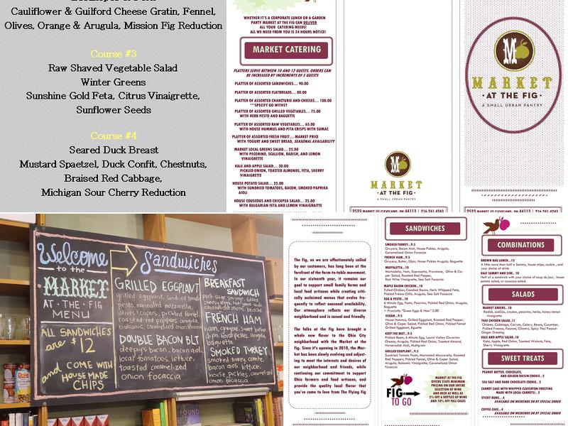 Market at the Fig Menu