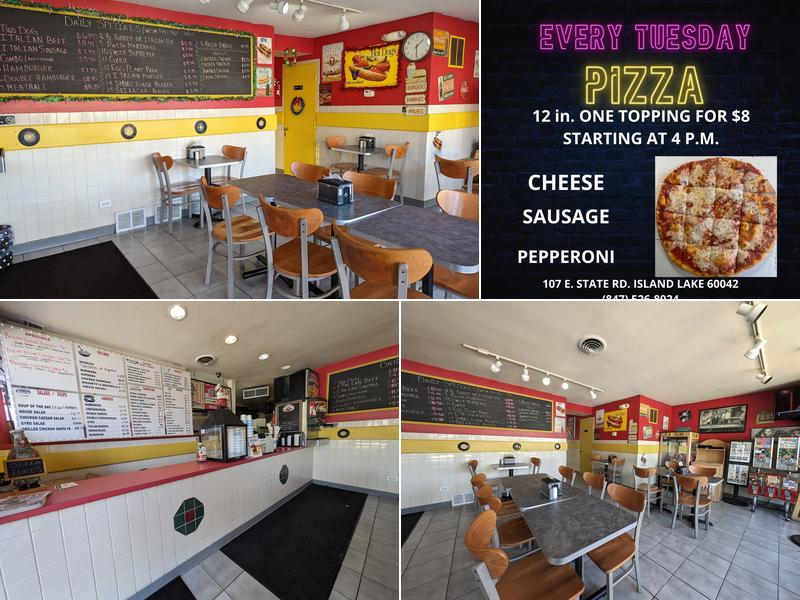 Bella Lukes of Island Lake Menu